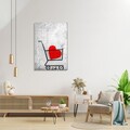 Tablou decorativ, UV-590, Dimensiune: 45 x 65 cm, Multicolor
