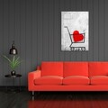 Tablou decorativ, UV-590, Dimensiune: 45 x 65 cm, Multicolor