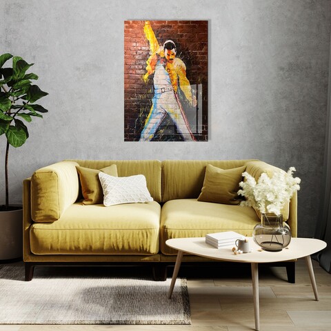 Tablou decorativ, UV-591, Dimensiune: 45 x 65 cm, Multicolor
