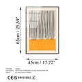 Tablou decorativ, UV-881, Dimensiune: 45 x 65 cm, Multicolor
