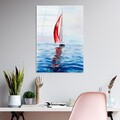 Tablou decorativ, UV-411 50 x 70, 50 x 70 cm, Multicolor