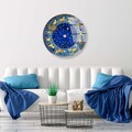 Tablou decorativ, UV-1124, Diametru: 60 cm, Multicolor