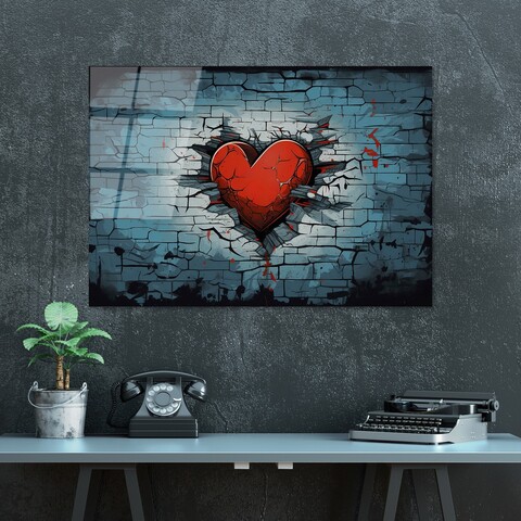 Tablou decorativ, UV-1172, 70 x 100 cm, Multicolor