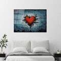Tablou decorativ, UV-1172, 70 x 100 cm, Multicolor