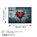 Tablou decorativ, UV-1172, 70 x 100 cm, Multicolor