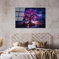 Tablou decorativ, UV-1185, 70 x 100 cm, Multicolor