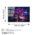Tablou decorativ, UV-1185, 70 x 100 cm, Multicolor