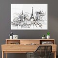 Tablou decorativ, UV-212 70 x 100, 70 x 100 cm, Multicolor
