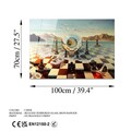 Tablou decorativ, UV-260 70 x 100, 70 x 100 cm, Multicolor