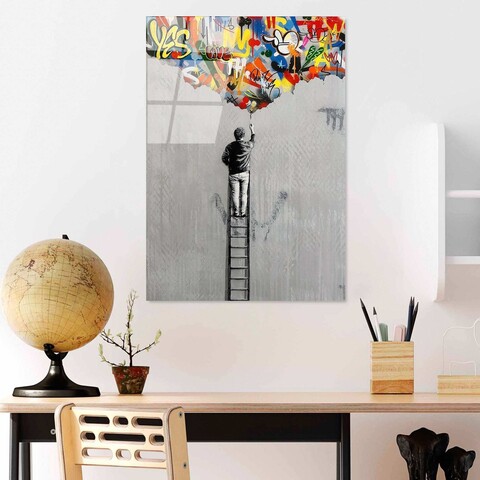 Tablou decorativ, UV-730 70 x 100, 70 x 100 cm, Multicolor