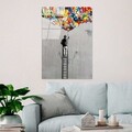 Tablou decorativ, UV-730 70 x 100, 70 x 100 cm, Multicolor