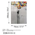 Tablou decorativ, UV-730 70 x 100, 70 x 100 cm, Multicolor
