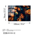 Tablou decorativ, UV-760 70 x 100, 70 x 100 cm, Multicolor