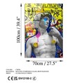 Tablou decorativ, UV-784 70 x 100, 70 x 100 cm, Multicolor