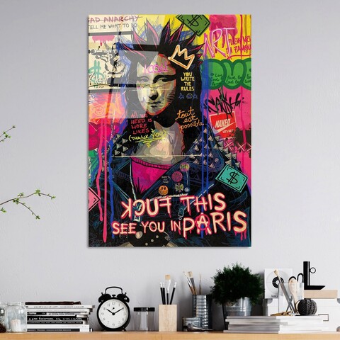 Tablou decorativ, UV-789 70 x 100, 70 x 100 cm, Multicolor