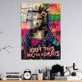 Tablou decorativ, UV-789 70 x 100, 70 x 100 cm, Multicolor
