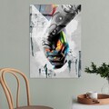 Tablou decorativ, UV-799 70 x 100, 70 x 100 cm, Multicolor