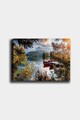 Tablou decorativ, 1218371461-5070, Lemn (Grosime: 3 cm, Multicolor