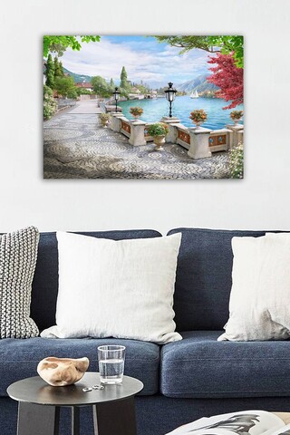 Tablou decorativ, 1467158057-5070, Cadru: 100% LEMN (grosime: 3 cm), Multicolor