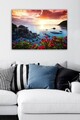 Tablou decorativ, 167854424-5070, Lemn (Grosime: 3 cm, Multicolor