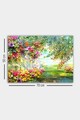 Tablou decorativ, 353382485-5070, Lemn (Grosime: 3 cm, Multicolor