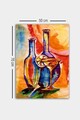 Tablou decorativ, 67633024-5070, Lemn (Grosime: 3 cm, Multicolor