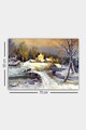Tablou decorativ, 87195121-5070, Lemn (Grosime: 3 cm, Multicolor