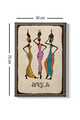 Tablou decorativ, Kanvas Tablo (50 x 70), Lemn (Grosime: 3 cm, Multicolor