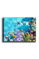 Tablou decorativ, Kanvas Tablo (50 x 70), Lemn (Grosime: 3 cm, Multicolor