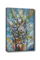Tablou decorativ, Kanvas Tablo (50 x 70), Lemn (Grosime: 3 cm, Multicolor
