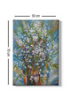 Tablou decorativ, Kanvas Tablo (50 x 70), Lemn (Grosime: 3 cm, Multicolor