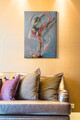 Tablou decorativ, Kanvas Tablo (50 x 70), Lemn (Grosime: 3 cm, Multicolor