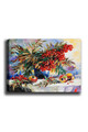 Tablou decorativ, Kanvas Tablo (50 x 70), Lemn (Grosime: 3 cm, Multicolor