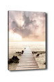 Tablou decorativ, Kanvas Tablo (50 x 70), Lemn (Grosime: 3 cm, Multicolor