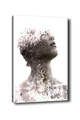 Tablou decorativ, Kanvas Tablo (50 x 70), Lemn (Grosime: 3 cm, Multicolor
