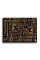 Tablou decorativ, Kanvas Tablo (70 x 100), Lemn (Grosime: 3 cm, Multicolor
