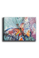Tablou decorativ, Kanvas Tablo (70 x 100), Cadru: 100% LEMN (grosime: 3 cm), Multicolor