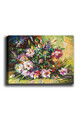 Tablou decorativ, Kanvas Tablo (70 x 100), Lemn (Grosime: 3 cm, Multicolor