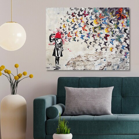 Tablou decorativ, KNV4486_5070 (50 x 70), Canvas imprimat, Multicolor