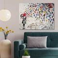 Tablou decorativ, KNV4486_5070 (50 x 70), Canvas imprimat, Multicolor