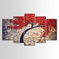 Set 5 tablouri decorative, 5MDF4604_60100 (100 x 60), 3 mm, Multicolor
