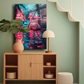 Tablou decorativ, Camtbl-047, Dimensiune: 40 x 60 cm, Multicolor