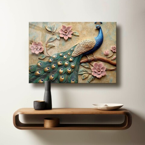 Tablou decorativ, Camtbl-075, Dimensiune: 40 x 60 cm, Multicolor