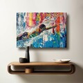 Tablou decorativ, Camtbl-084, Dimensiune: 40 x 60 cm, Multicolor