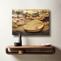 Tablou decorativ, Camtbl-089, Dimensiune: 40 x 60 cm, Multicolor
