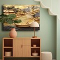 Tablou decorativ, Camtbl-089, Dimensiune: 40 x 60 cm, Multicolor