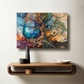 Tablou decorativ, Camtbl-057, 70 x 100 cm, Multicolor