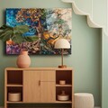 Tablou decorativ, Camtbl-057, 70 x 100 cm, Multicolor