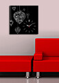 Ceas de perete, 4545CS-46, Dimensiune: 45 x 45 cm, Multicolor