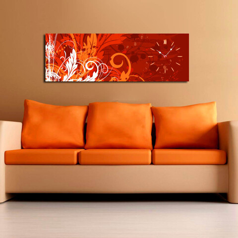 Ceas de perete, 3090CS-5, 30 x 90 cm, Multicolor